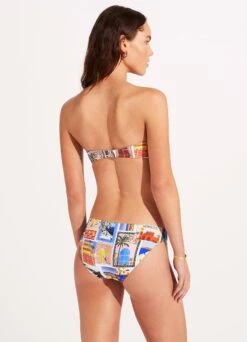 On Vacation Bustier Bandeau Bikini Top - Azure -WaveLuxe Store 30574 022 Azure 6