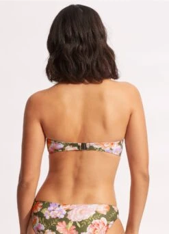 Paradise Garden Bustier Bandeau - Avocado 8 Paradise Garden Bustier Bandeau - Avocado -WaveLuxe Store 30574 960 Avocado 4