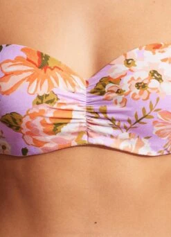 Paradise Garden Bustier Bandeau - Lilac -WaveLuxe Store 30574 960 Lilac 5