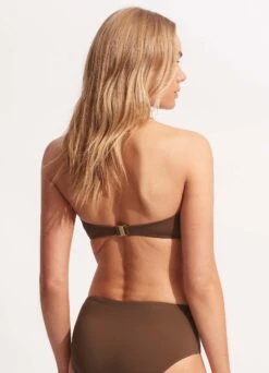 Seafolly Collective Bustier Bandeau - Tiramisu -WaveLuxe Store 30877 942 Tiramisu 3