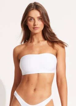 Essentials Tube Top - White 8 Essentials Tube Top - White -WaveLuxe Store 31034 640 White 3