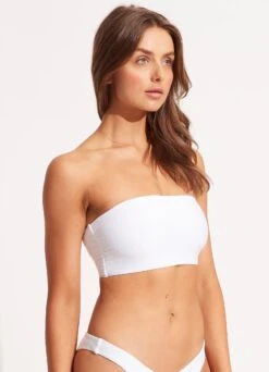 Essentials Tube Top - White 9 Essentials Tube Top - White -WaveLuxe Store 31034 640 White 4