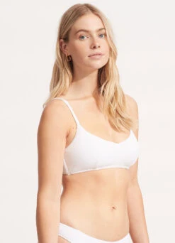 Sea Dive Bralette - White 6 Sea Dive Bralette - White -WaveLuxe Store 31173 861 White 3