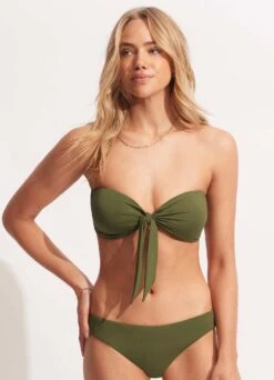 Seafolly Collective Twist Tie Front Bandeau