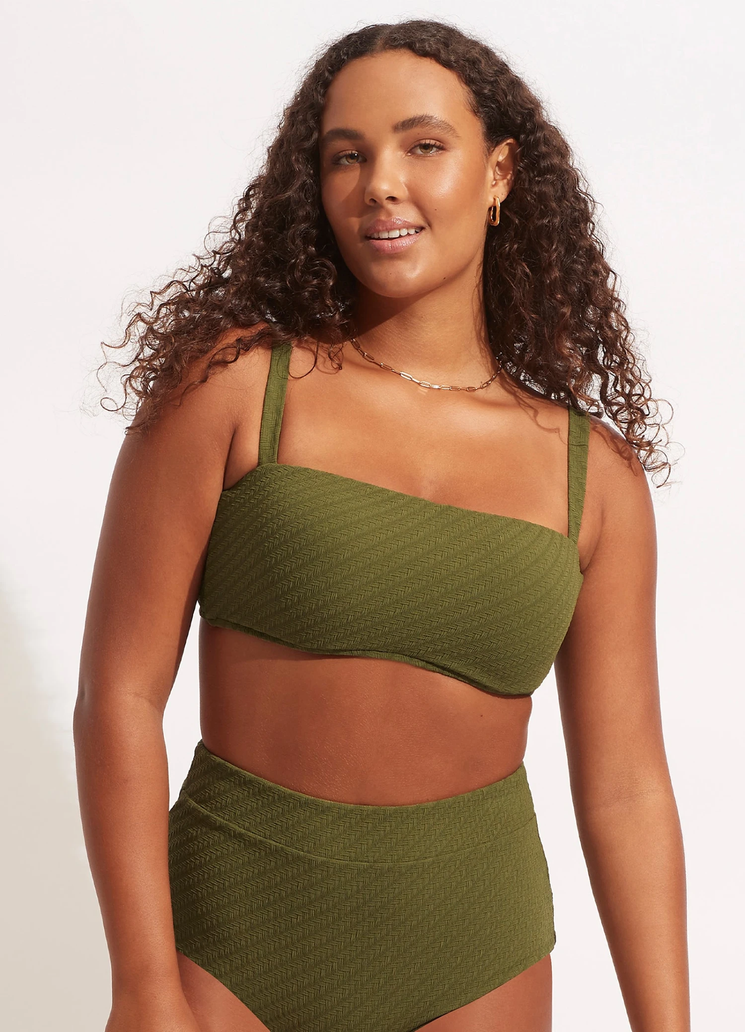 Willow Tank Bra- Avocado 1 Willow Tank Bra- Avocado
