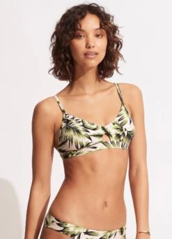 Island In The Sun Bralette - Avocado -WaveLuxe Store 31260 946 Avocado 3
