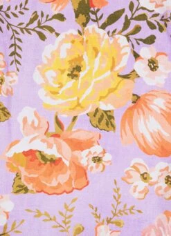 Paradise Garden Twist Front Bralette - Lilac -WaveLuxe Store 31337 960 Lilac 10