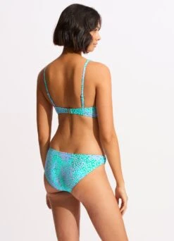 Sea Skin Ring Front Bralette Bikini Top - Vivid Green 8 Sea Skin Ring Front Bralette Bikini Top - Vivid Green -WaveLuxe Store 31369 064 VividGreen 6