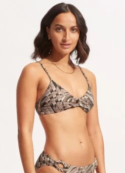 Poolside Ring Front Bralette - Sepia 7 Poolside Ring Front Bralette - Sepia -WaveLuxe Store 31369 954 Sepia 4