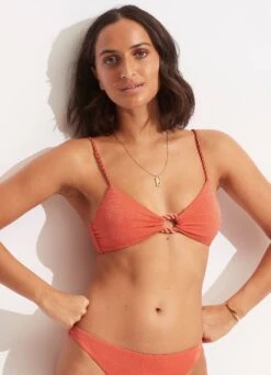 Poolside Ring Front Bralette - Pink Chintz -WaveLuxe Store 31369 959 PinkChintz 4