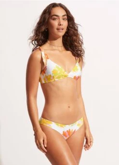 Palm Springs Wrap Front Bralette - Lime Light -WaveLuxe Store 31374 703 Limelight 5