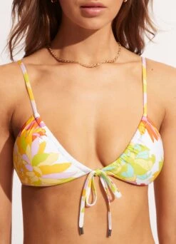 Palm Springs Drawstring Bralette - Lime Light 9 Palm Springs Drawstring Bralette - Lime Light -WaveLuxe Store 31393 703 Limelight 7