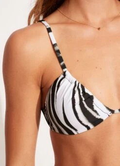 Zahara Drawstring Bralette - Black -WaveLuxe Store 31393 953 Black 6