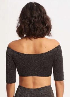 Poolside Twist Ring Crop Top - Sepia 10 Poolside Twist Ring Crop Top - Sepia -WaveLuxe Store 31402 959 Sepia 5