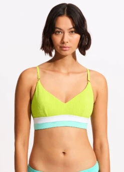 Slice Of Splice Bralette - Lime Burst -WaveLuxe Store 31406 990 LimeBurst 4