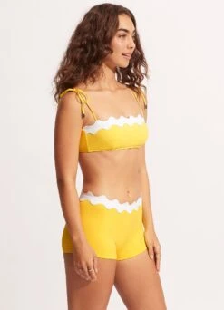Gia Ric Rac Bustier Bandeau- Citron -WaveLuxe Store 31436 717 Citron 5
