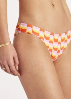 Modern Take Hipster Bikini Bottom - Mandarin -WaveLuxe Store 40054 021 Mandarin 7