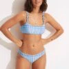 Amalfi Check Hipster - Amalfi Blue