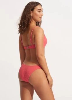 Havana High Cut Pant - Sun Kissed Coral -WaveLuxe Store 40305 815 SunKisdCrl 6