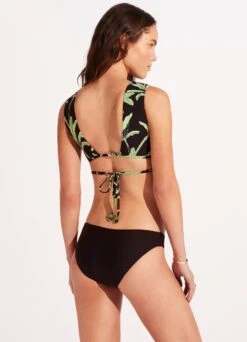 Palm Paradise Hipster Pant - Black 8 Palm Paradise Hipster Pant - Black -WaveLuxe Store 40473 028 Black 6