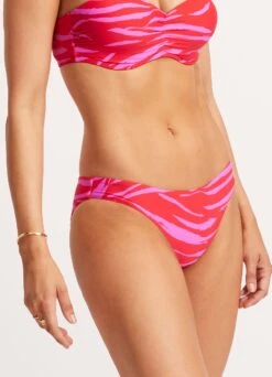 Skin Deep Hipster Pant - Mandarin Red -WaveLuxe Store 40473 940 MandarinRe 5