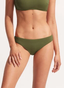 Seafolly Collective Hipster Pant - Avocado -WaveLuxe Store 40473 942 Avocado 3