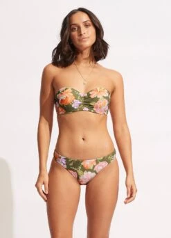 Paradise Garden Reversible Hipster - Avocado