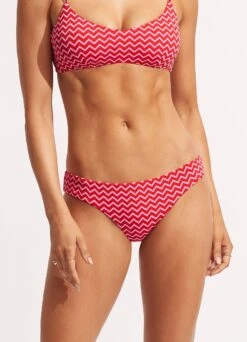 Sienna Hipster Pant - Chilli Red -WaveLuxe Store 40473 976 Chilli 20Red 3