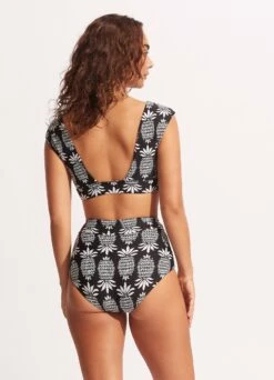 Corsica High Waisted Pant - Black -WaveLuxe Store 40558 810 Black 6