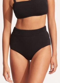 Sea Dive High Waisted Pant -WaveLuxe Store 40558 861 Black 3 fabddfff c082 459d af74 084f687828e7