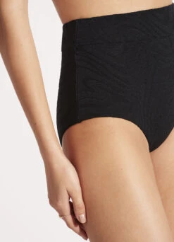 Second Wave High Waisted Pant - Black -WaveLuxe Store 40558 968 Black 7