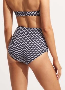 Sienna High Waisted Pant - True Navy -WaveLuxe Store 40558 976 True 20Navy 5