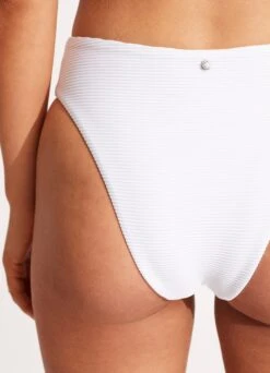 Essentials High Rise Pant - White -WaveLuxe Store 40609 640 White 7