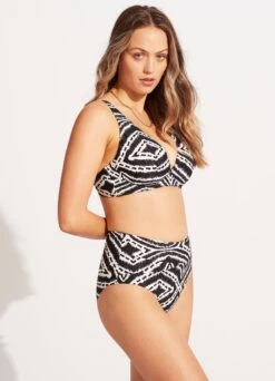 Zanzibar High Waisted Pant - Black -WaveLuxe Store 40673 049 Black 5