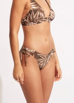 Island In The Sun Loop Tie Side Pant - Tiramisu -WaveLuxe Store 40692 946 Tiramisu 3