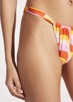 Modern Take Rio Bikini Bottom - Mandarin 9 Modern Take Rio Bikini Bottom - Mandarin -WaveLuxe Store 40693 021 Mandarin 7