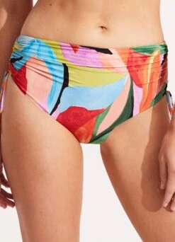 Tropfest Drawstring Hipster - Aquamarine 9 Tropfest Drawstring Hipster - Aquamarine -WaveLuxe Store 40694 978 Aquamarine 3