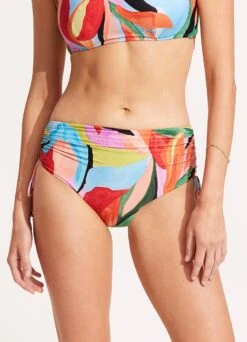 Tropfest Drawstring Hipster - Aquamarine 10 Tropfest Drawstring Hipster - Aquamarine -WaveLuxe Store 40694 978 Aquamarine 4